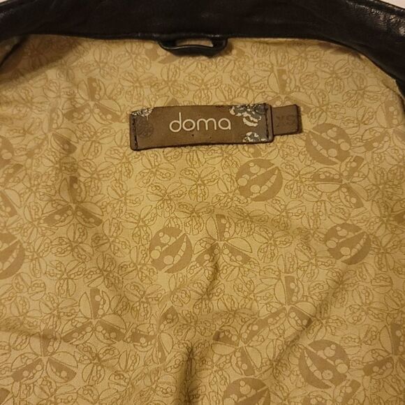 - Doma aviator leather jacket size xs - Picture 10 of 15